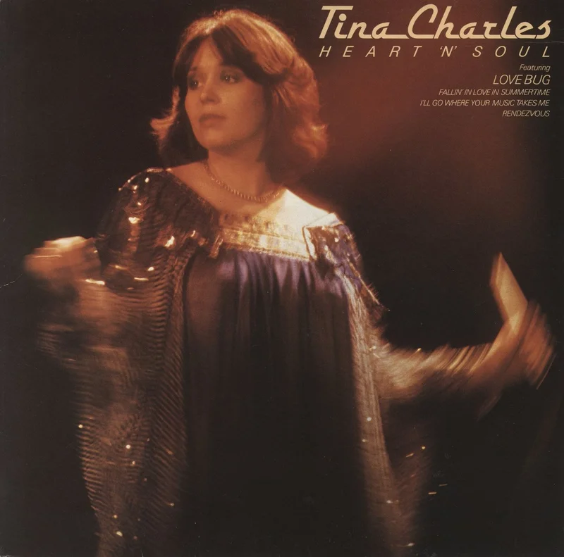 Tina Charles Heart 'N' Soul - Gold Stamped UK Promo Vinyl LP