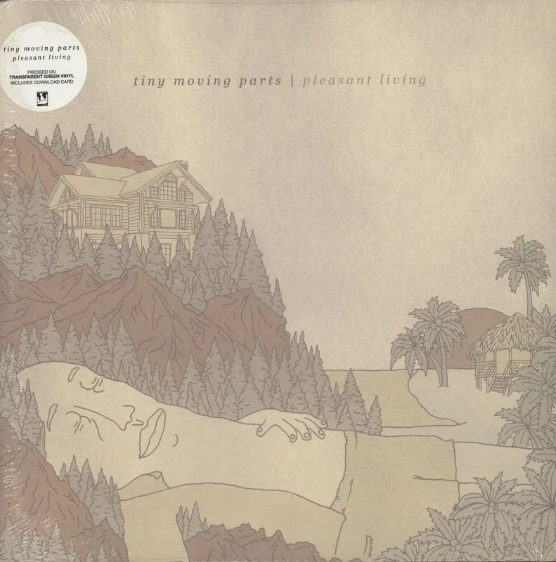 Tiny Moving Parts Pleasant Living - Transparent Green Vinyl - Sealed US Vinyl LP