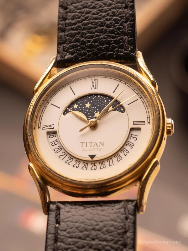 Titan Moonphase Smiley (Ref. 185C-06) (32mm; Quartz)