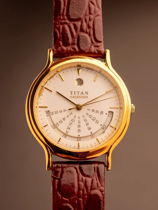 Titan Perpetual Calendar (Ref. 257YAA) (36mm; Quartz) (Rare; Mint Condition)