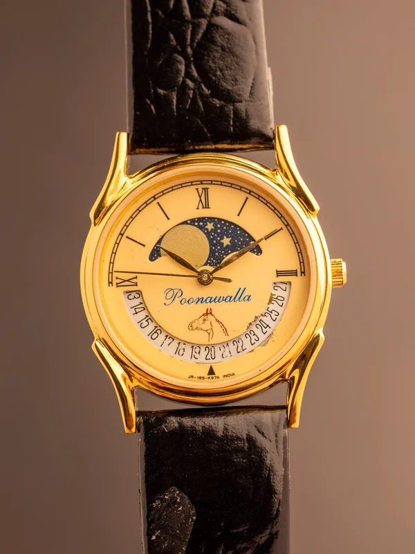 Titan Smiley Moonphase; Poonawalla Million Edition (Ref. 185YAB) (31mm; Quartz) (Rare)