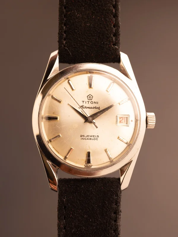 TITONI Airmaster 25 Jewels (Ref. 305-345) (35mm; Manual) (Mint Condition)