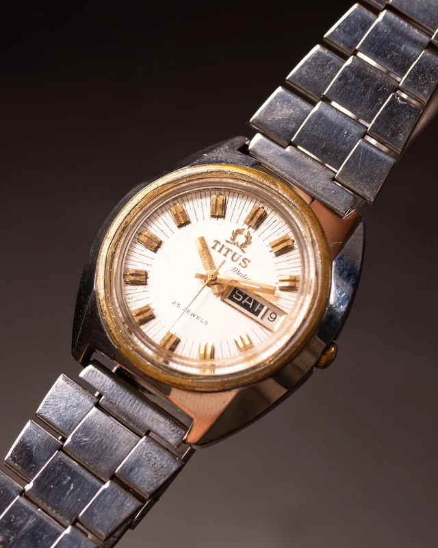 Titus Automatic Day-Date | Ref: 9004 (25 Jewels, Swiss Made)