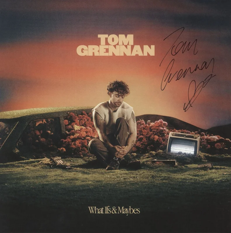 Tom Grennan What Ifs & Maybes - Cream Vinyl + Autographed Sleeve UK Vinyl LP