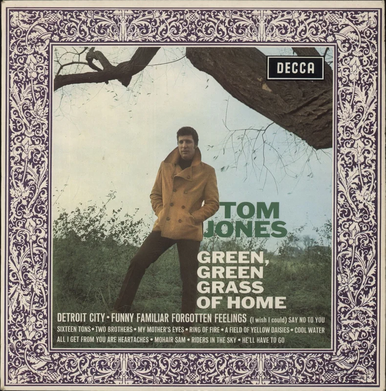 Tom Jones Green, Green Grass Of Home UK Promo Vinyl LP