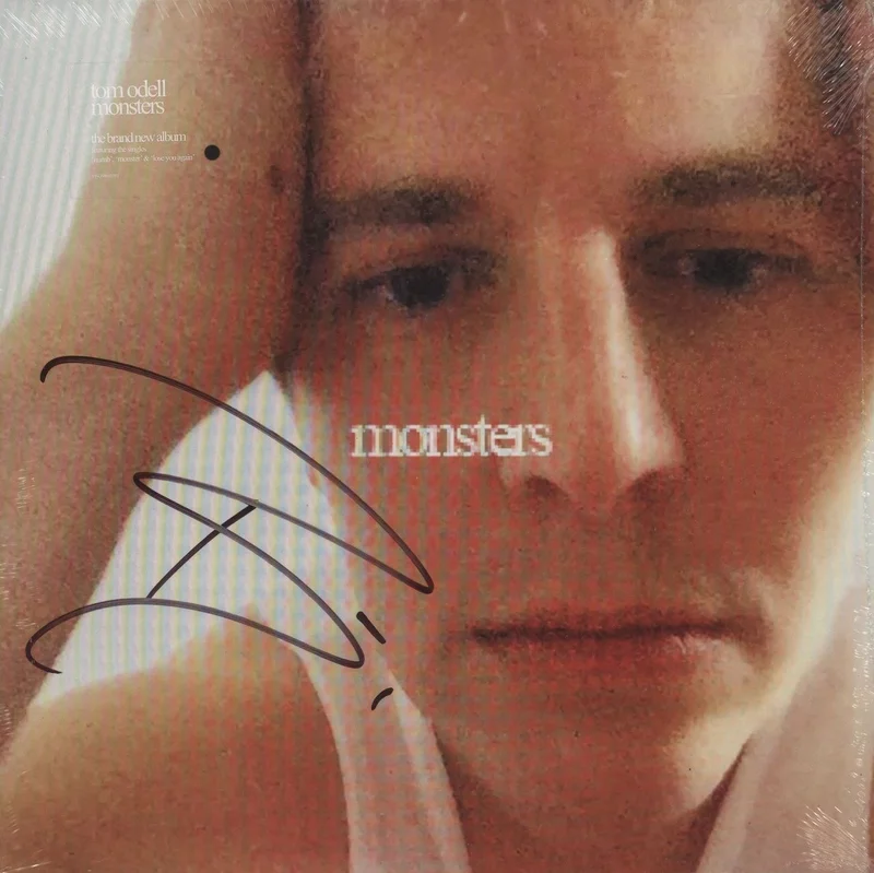 Tom Odell Monsters - Autographed - Sealed UK Vinyl LP