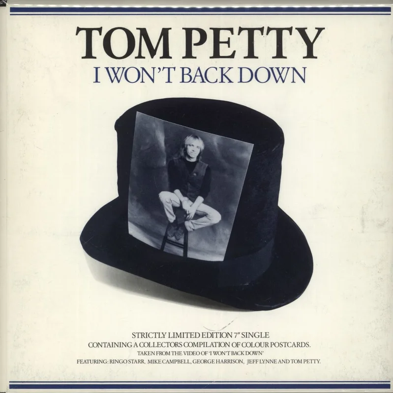 Tom Petty & The Heartbreakers I Won't Back Down - Postcard Pack UK 7" vinyl