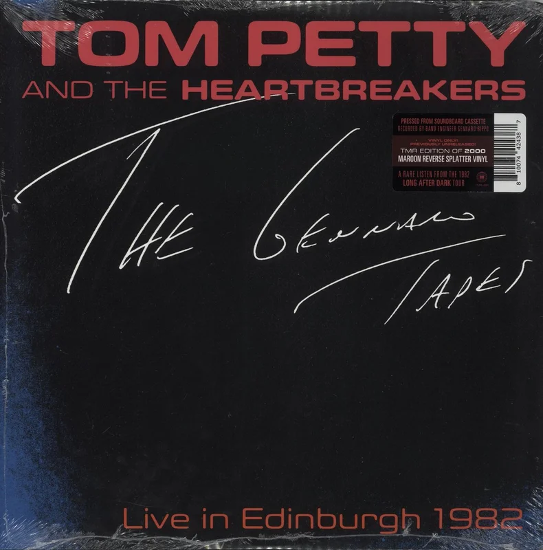 Tom Petty & The Heartbreakers The Gennaro Tapes (Live In Edinburgh 1982) - Maroon Reverse Splatter Vinyl - Sealed US 3-LP vinyl set