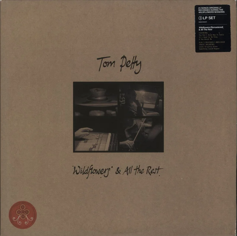 Tom Petty & The Heartbreakers Wildflowers & All The Rest - Hype stickered UK 3-LP vinyl set
