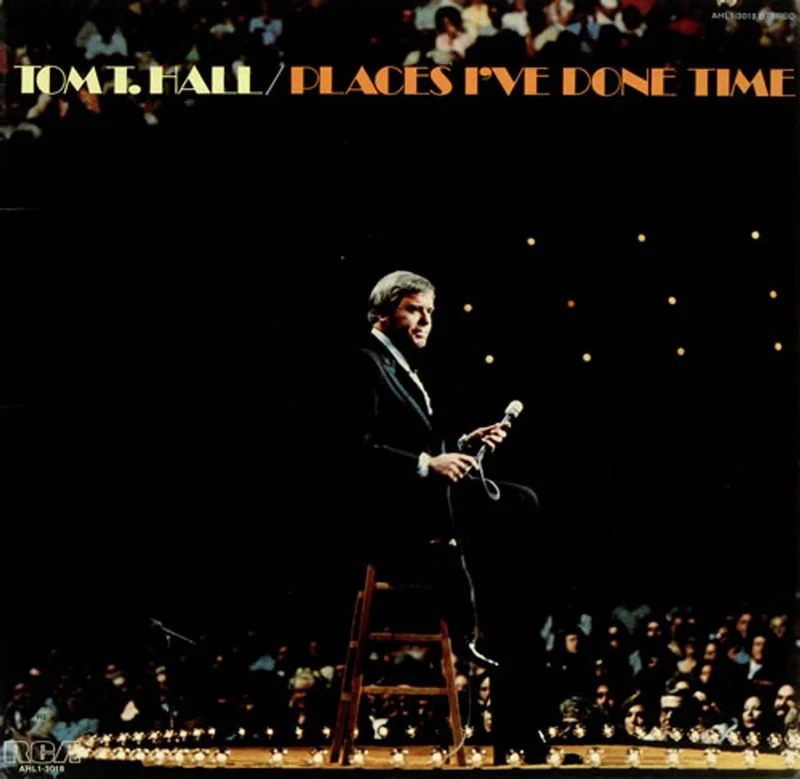 Tom T. Hall Places I've Done Time US Vinyl LP