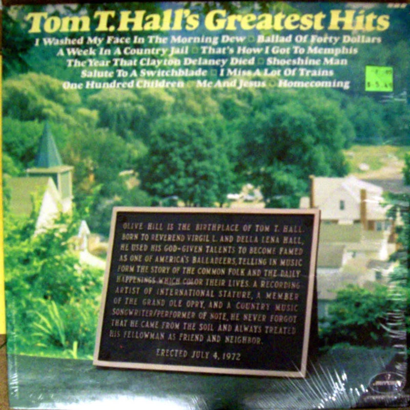 Tom T. Hall - Tom T. Hall's Greatest Hits
