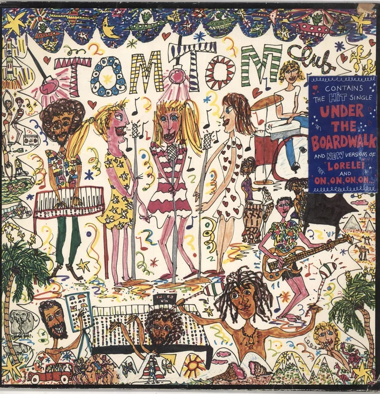 Tom Tom Club Tom Tom Club - 2nd - Hype Stickered UK Vinyl LP