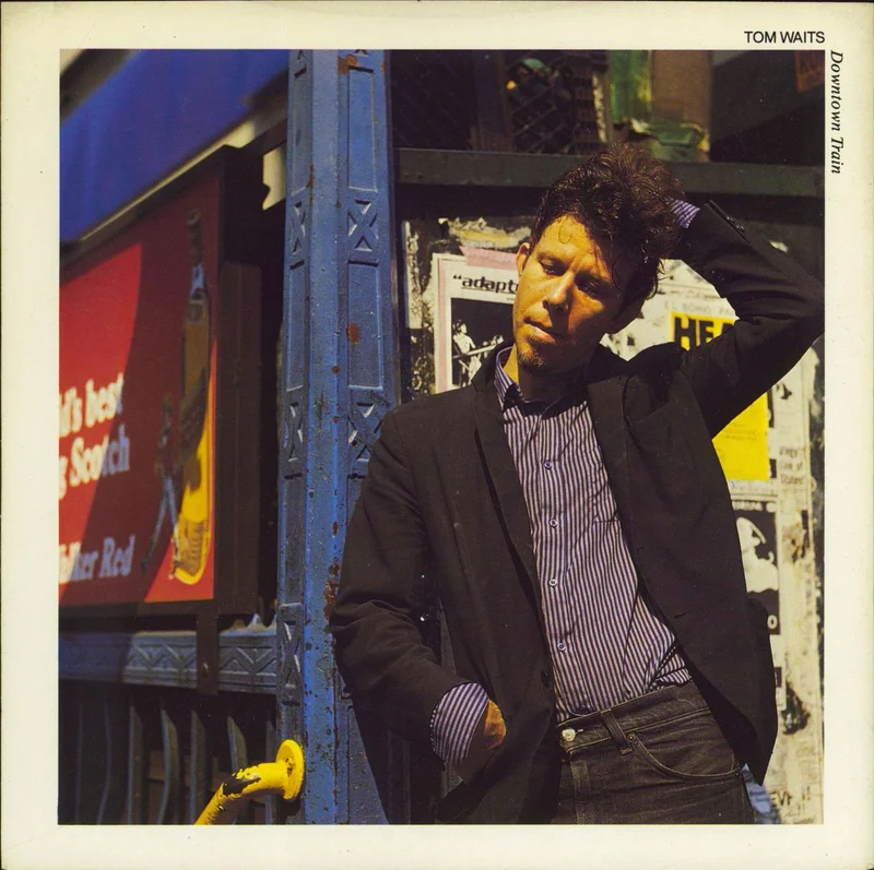 Tom Waits Downtown Train UK 7" vinyl