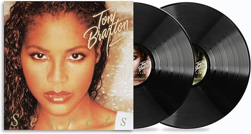 Toni Braxton Secrets - Black Vinyl - Sealed UK 2-LP vinyl set
