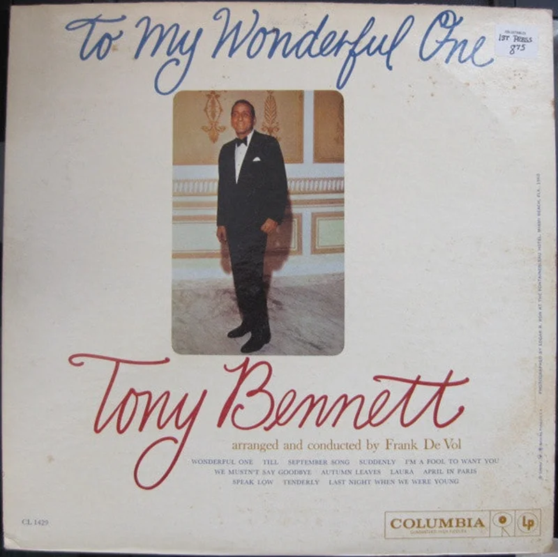 Tony Bennett - To My Wonderful One