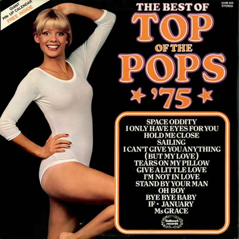 Top Of The Pops The Best Of Top Of The Pops '75 + Poster UK Vinyl LP