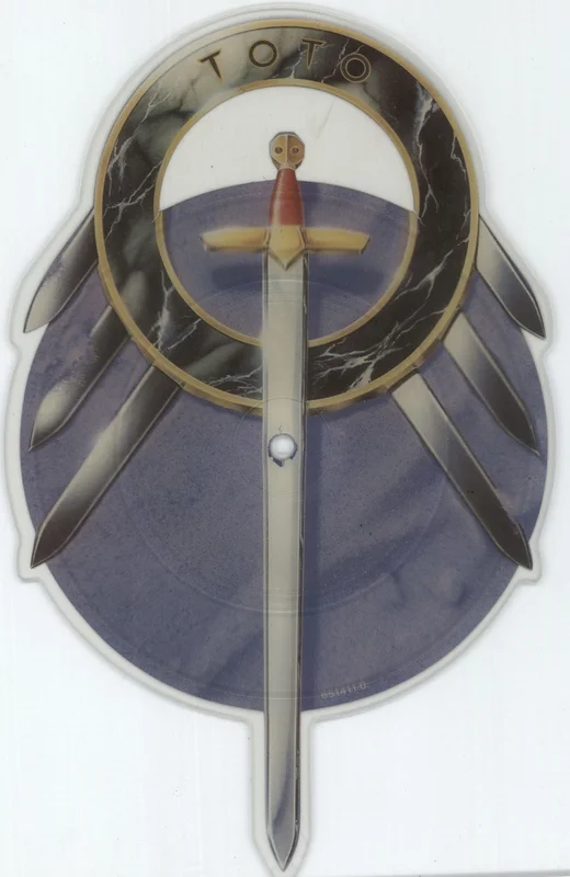 Toto Stop Loving You UK Shaped picture disc