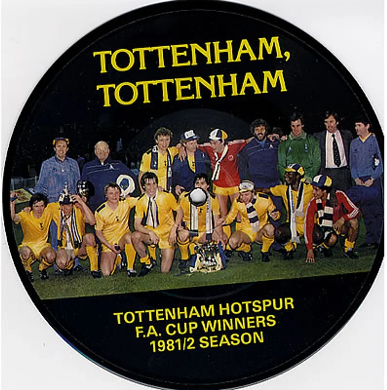 Tottenham Hotspur FC Tottenham Tottenham UK 7" picture disc