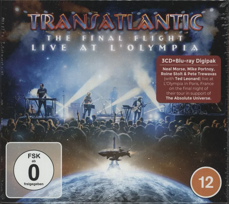 Transatlantic The Final Flight: Live At L'Olympia UK Cd album box set