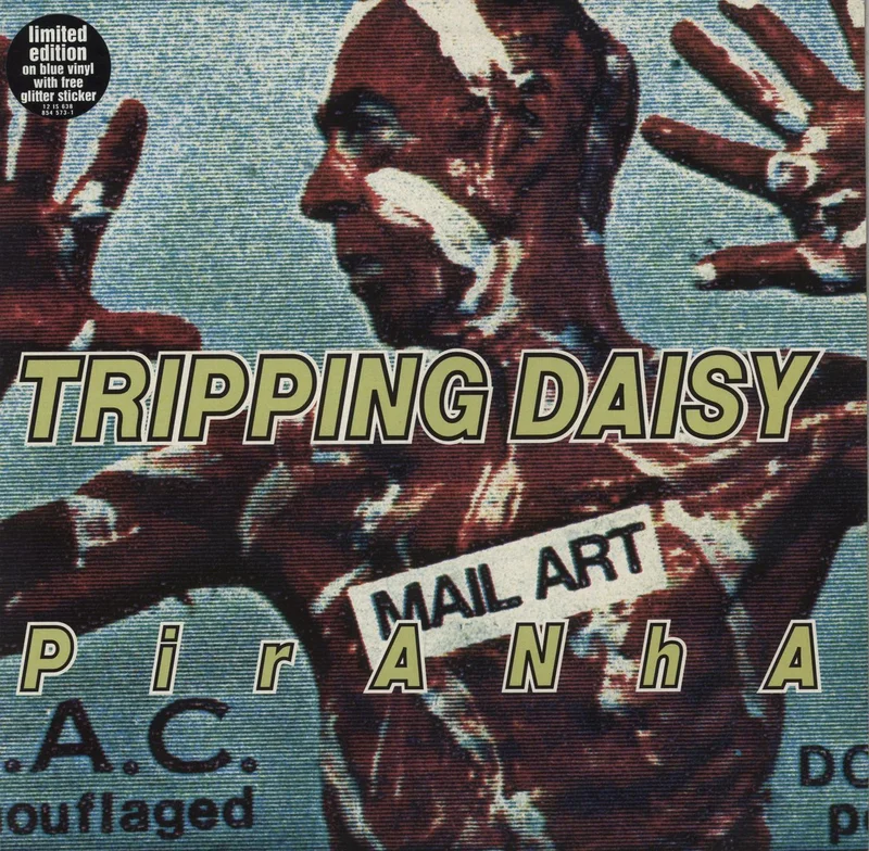 Tripping Daisy Piranha - Blue VInyl UK 12" vinyl