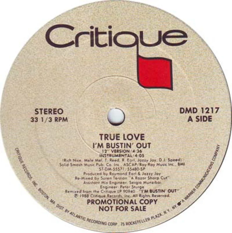 True Love - I'm Bustin' Out