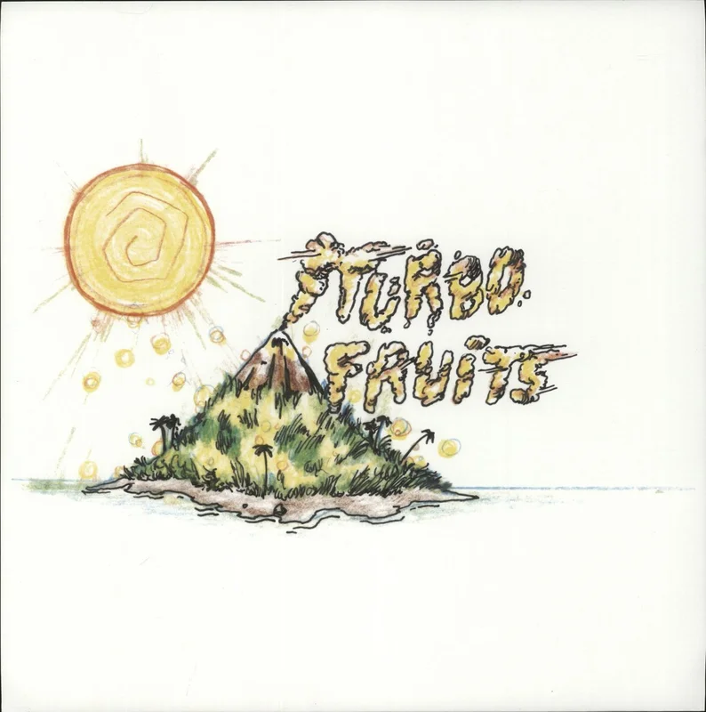 Turbo Fruits Turbo Fruits - Orange, White And Blue Tri-Colour UK Vinyl LP