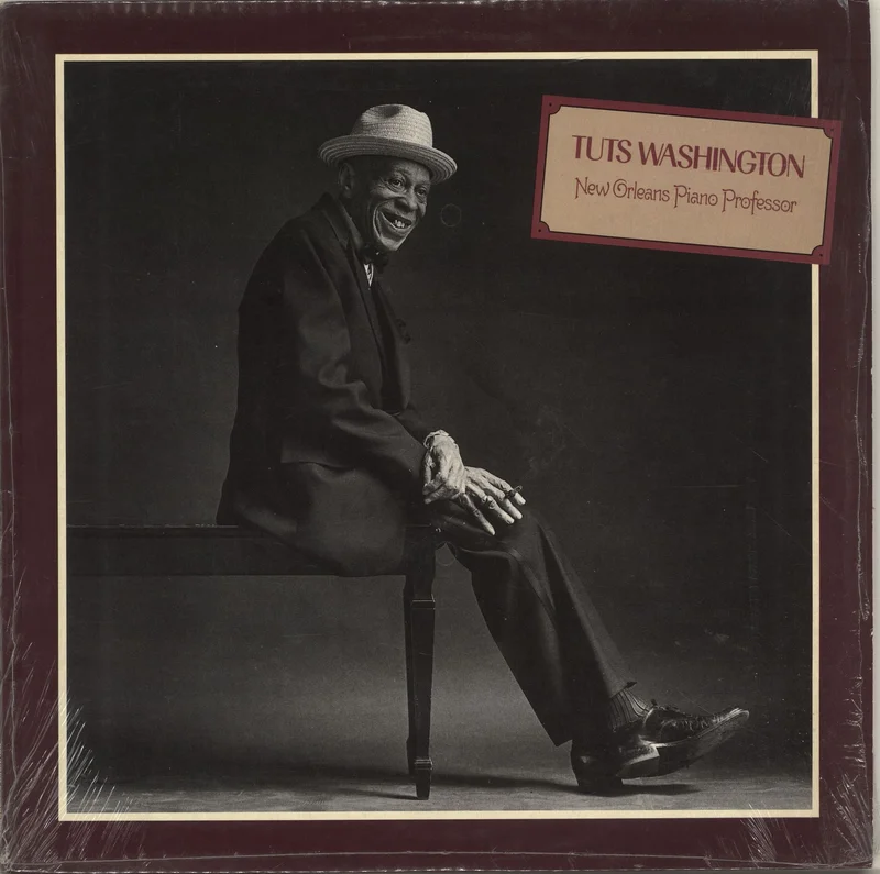 Tuts Washington New Orleans Piano Professor US Vinyl LP