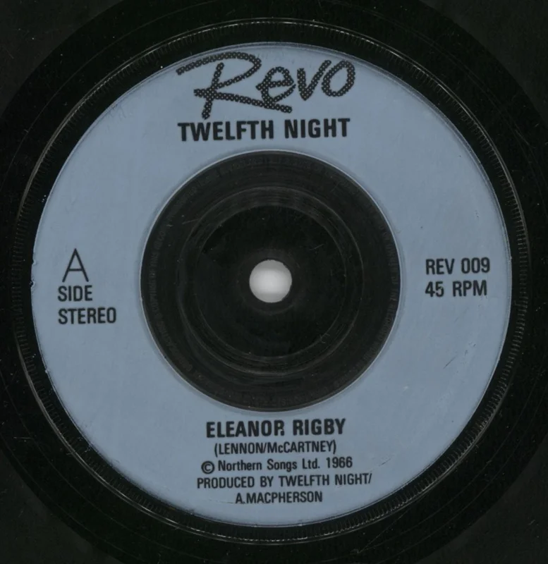 Twelfth Night Eleanor Rigby UK 7" vinyl