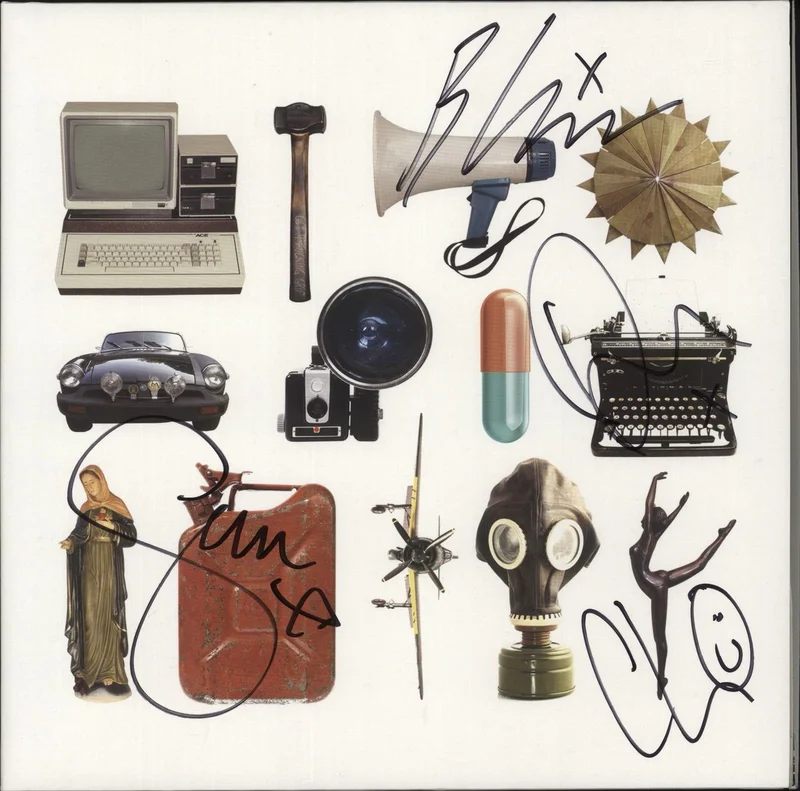 Twin Atlantic Free - Blue Vinyl - Autographed UK 2-LP vinyl set