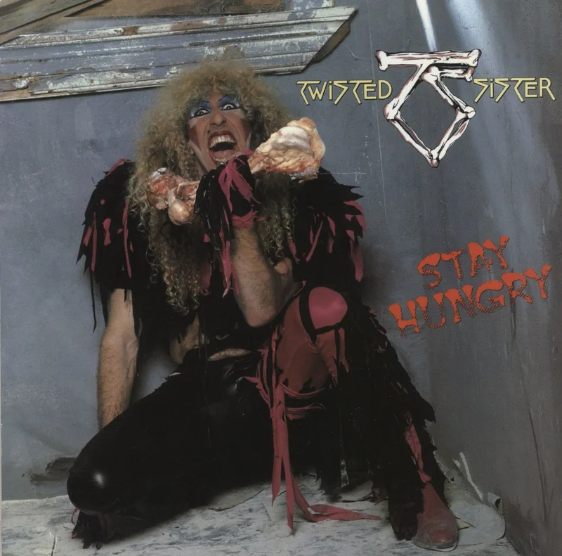 Twisted Sister Stay Hungry - 180gram - Black & White Marble Vinyl - EX UK Vinyl LP
