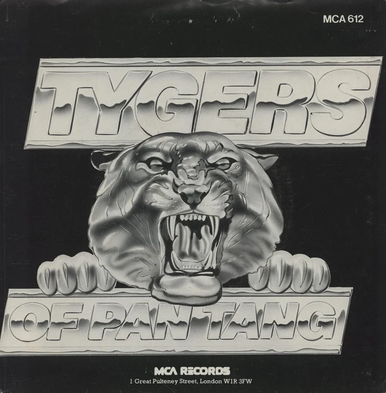 Tygers Of Pan Tang Rock 'N' Roll Man - Picture Sleeve & Insert UK 7" vinyl