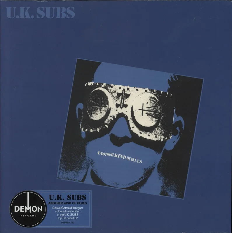 U.K. Subs Another Kind Of Blues - Light Blue Vinyl - Sealed UK Vinyl LP
