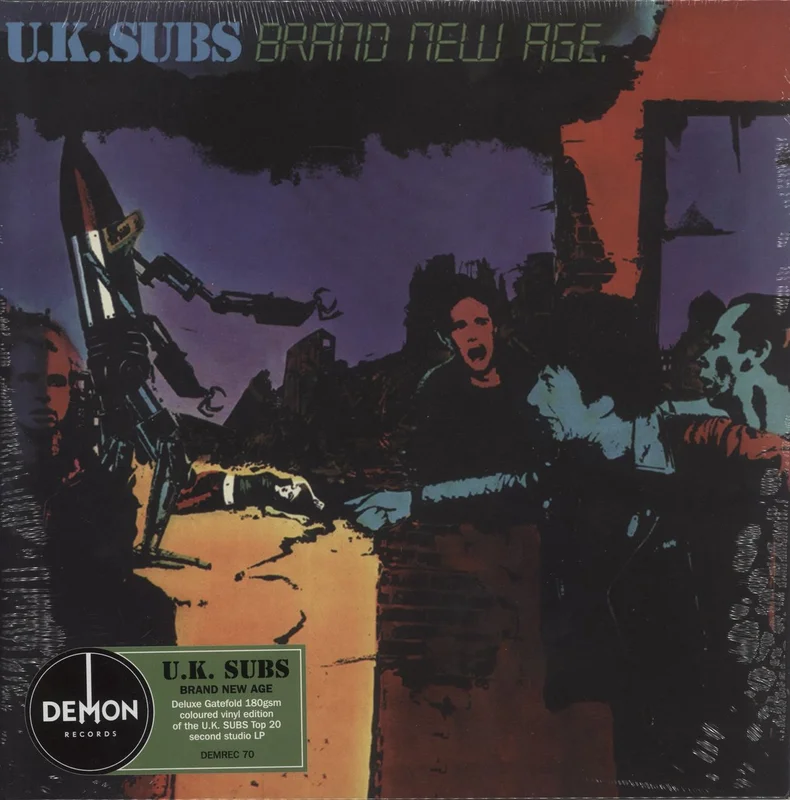 U.K. Subs Brand New Age - Brown Vinyl - Sealed UK Vinyl LP