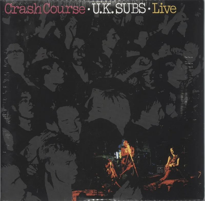 U.K. Subs Crash Course - 2 x 10" LPs on Grey & Clear Vinyl - Sealed UK 10" vinyl