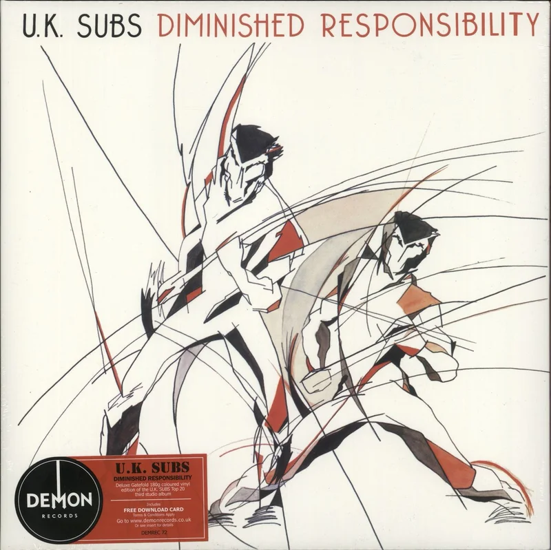 U.K. Subs Diminished Responsibility - 180g - White Vinyl - Sealed UK Vinyl LP