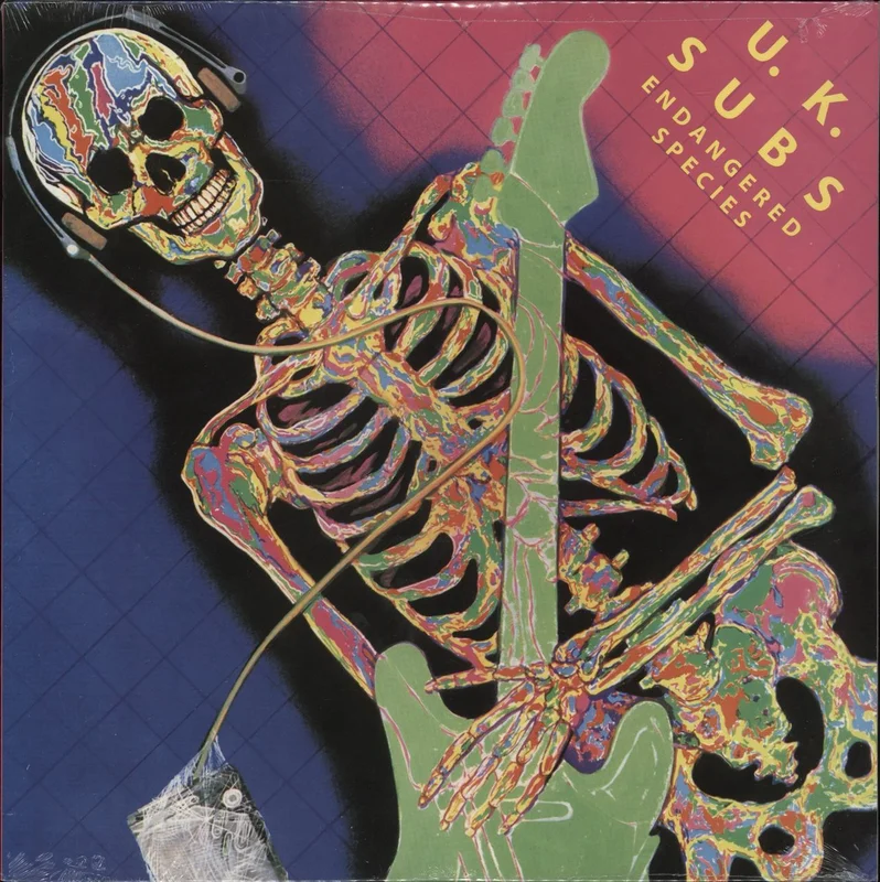 U.K. Subs Endangered Species - Purple Vinyl UK Vinyl LP