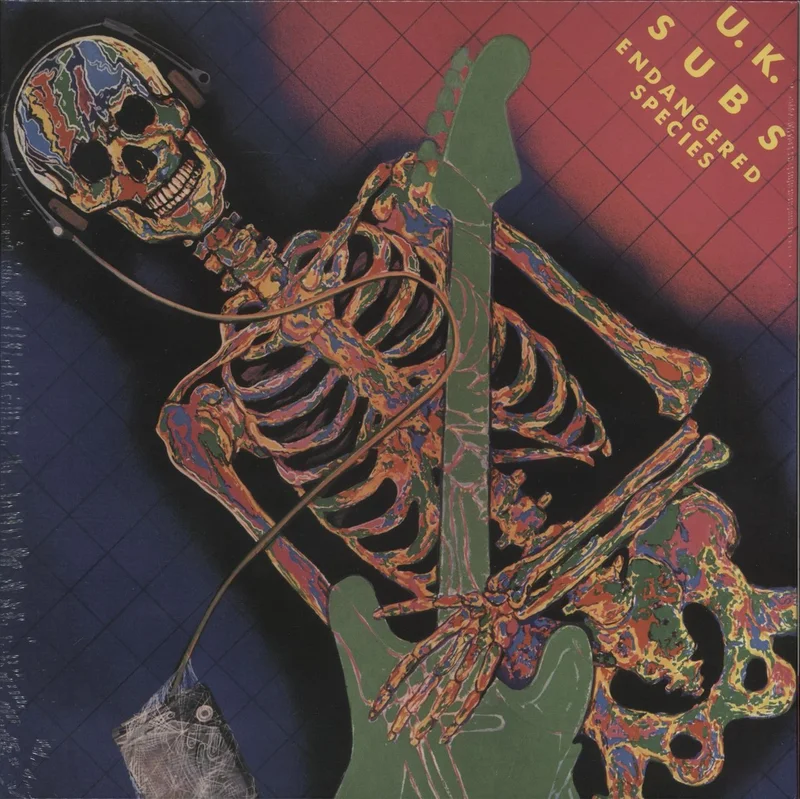 U.K. Subs Endangered Species UK Vinyl LP
