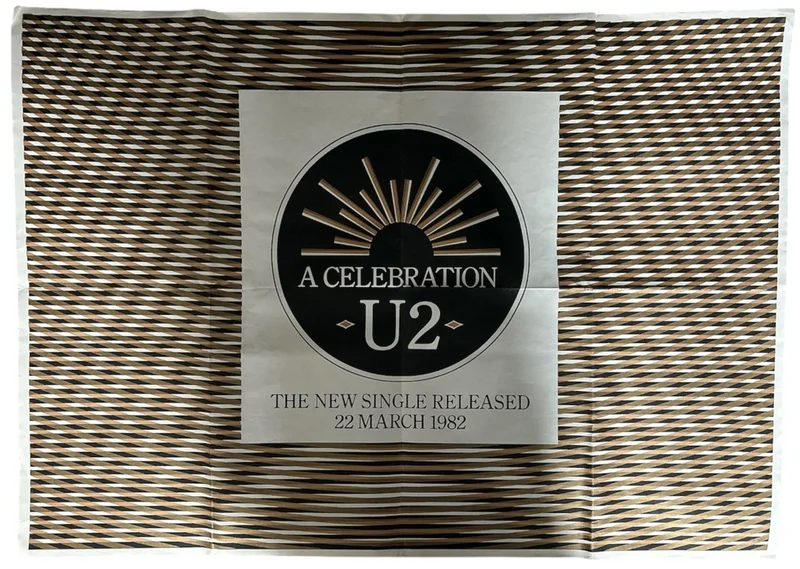 U2 A Celebration UK Promo Poster