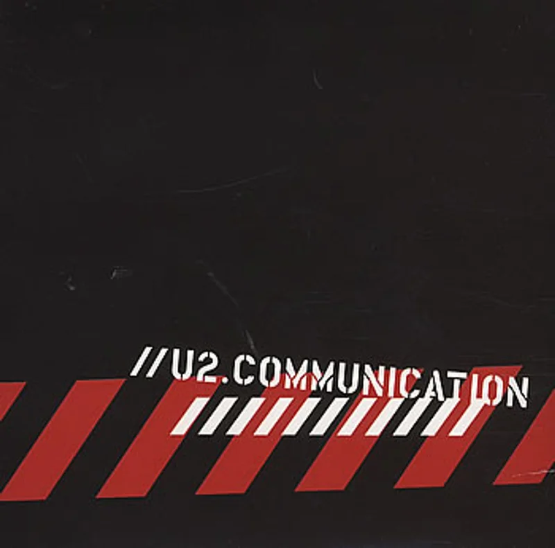 U2 Communication - Non Mint Sleeve UK 2-CD album set