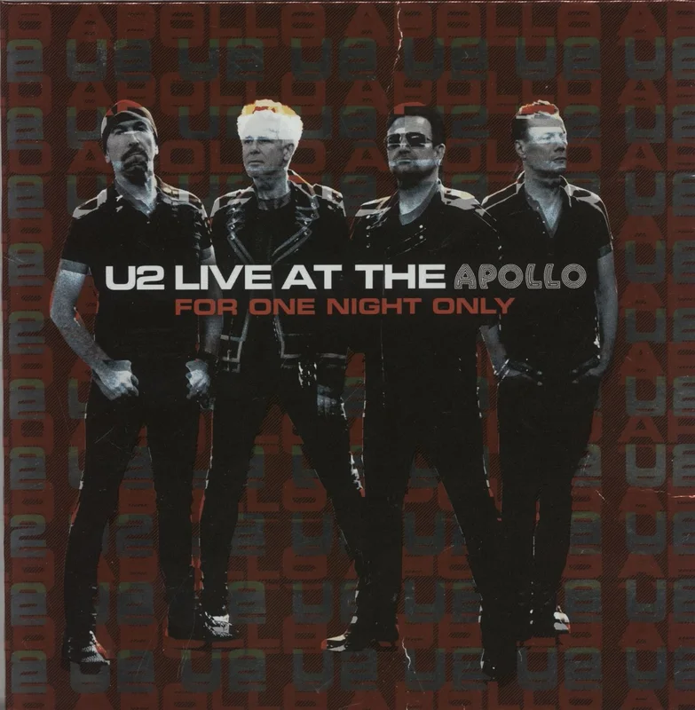 U2 Live At The Apollo For One Night Only + Postcards - EX UK 2-CD album set