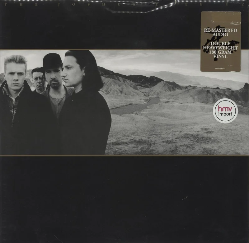 U2 The Joshua Tree - 20th Anniversary + Hype Sticker US 2-LP vinyl set