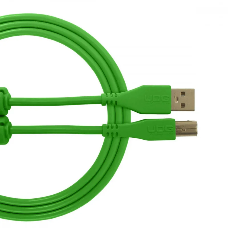 UDG - U95001GR 1M Straight Audio Cable Green [Audio Cable]