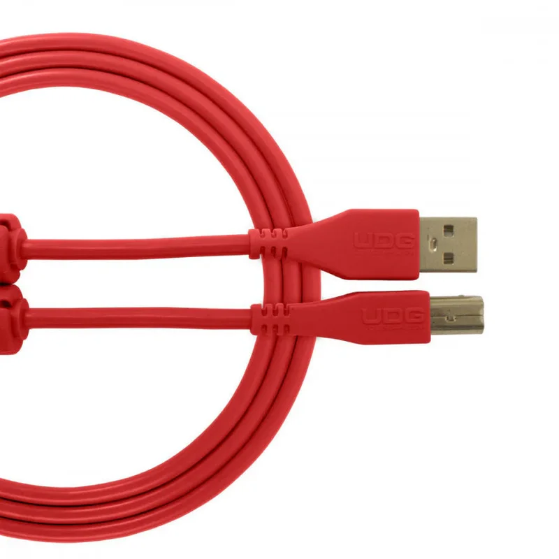 UDG - U95001RD 1M Straight Audio Cable Red [Audio Cable]
