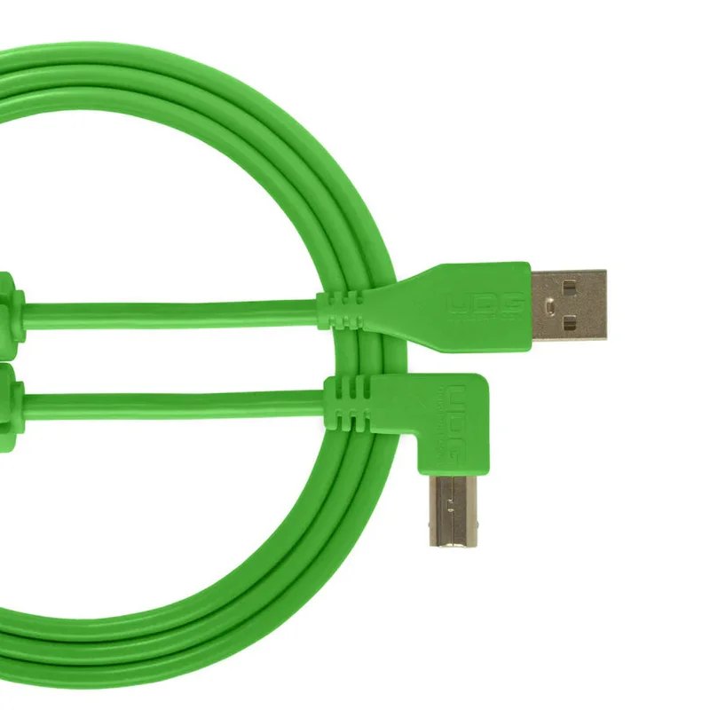 UDG - U95004GR 1M Angled Audio Cable Green [Audio Cable]