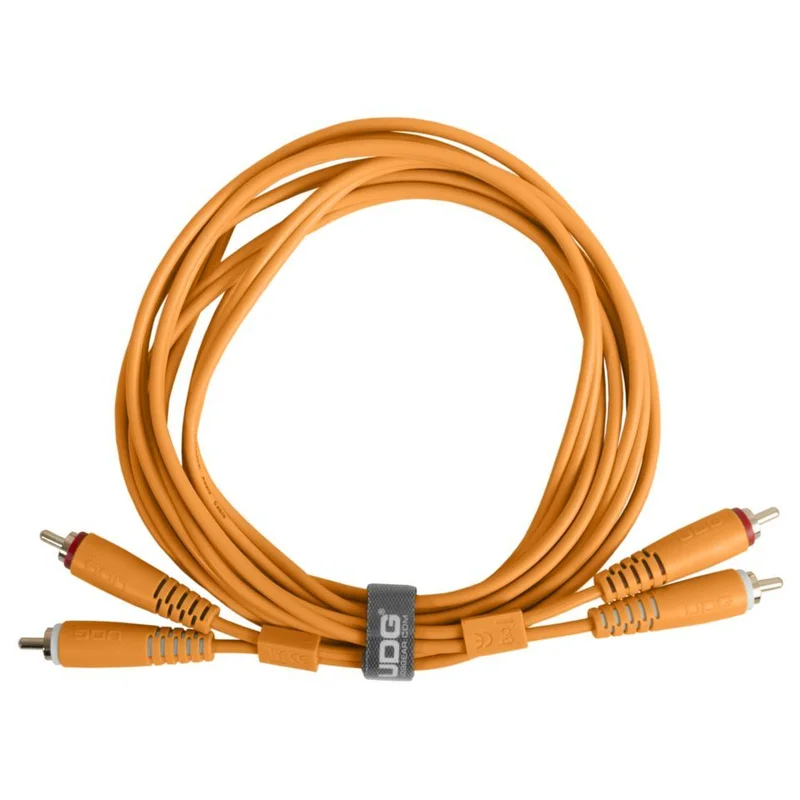 UDG - U97001OR 1.5M RCA Audio Cable Orange [Audio Cable]