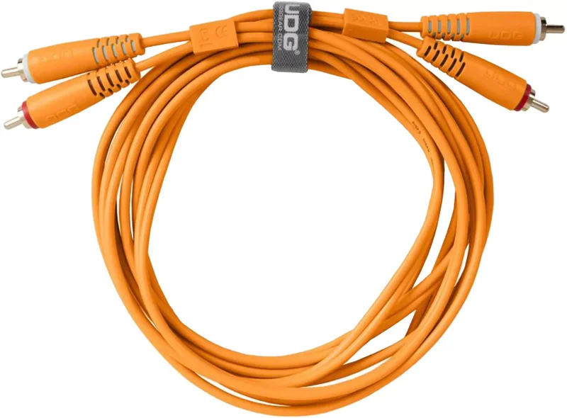 UDG - U97003OR 3M RCA Straight Audio Cable Orange [Audio Cable]
