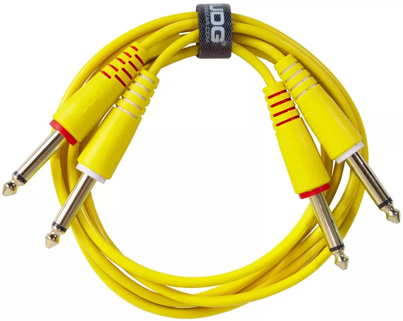 UDG - U97004YL 3M 1/4" Jack Straight Audio Cable Yellow [Audio Cable]