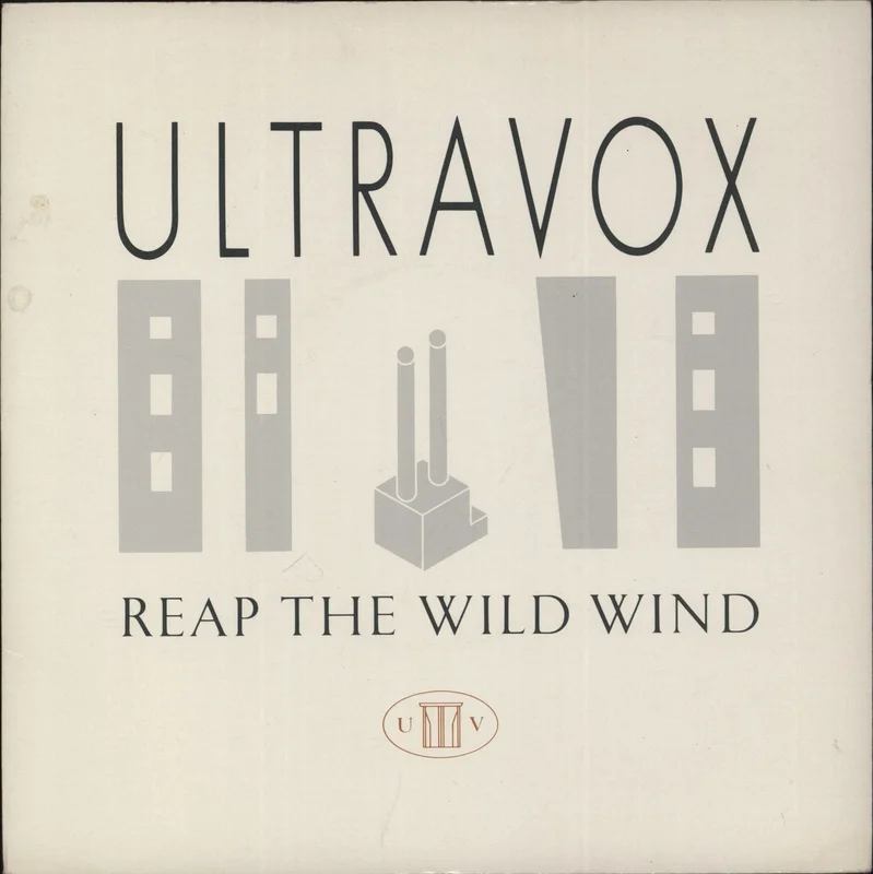 Ultravox Reap The Wild Wind - Blue Injection UK 7" vinyl