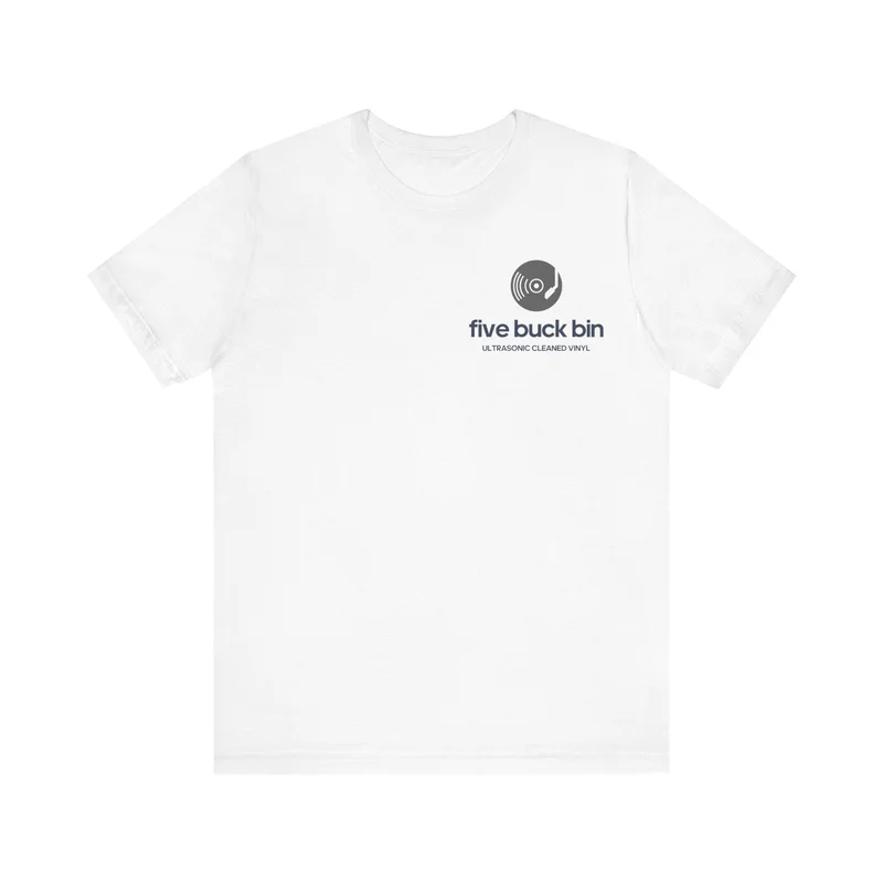 Unisex Jersey Short Sleeve Five Buck Bin Tee - Double Sided Print Athletic Heather