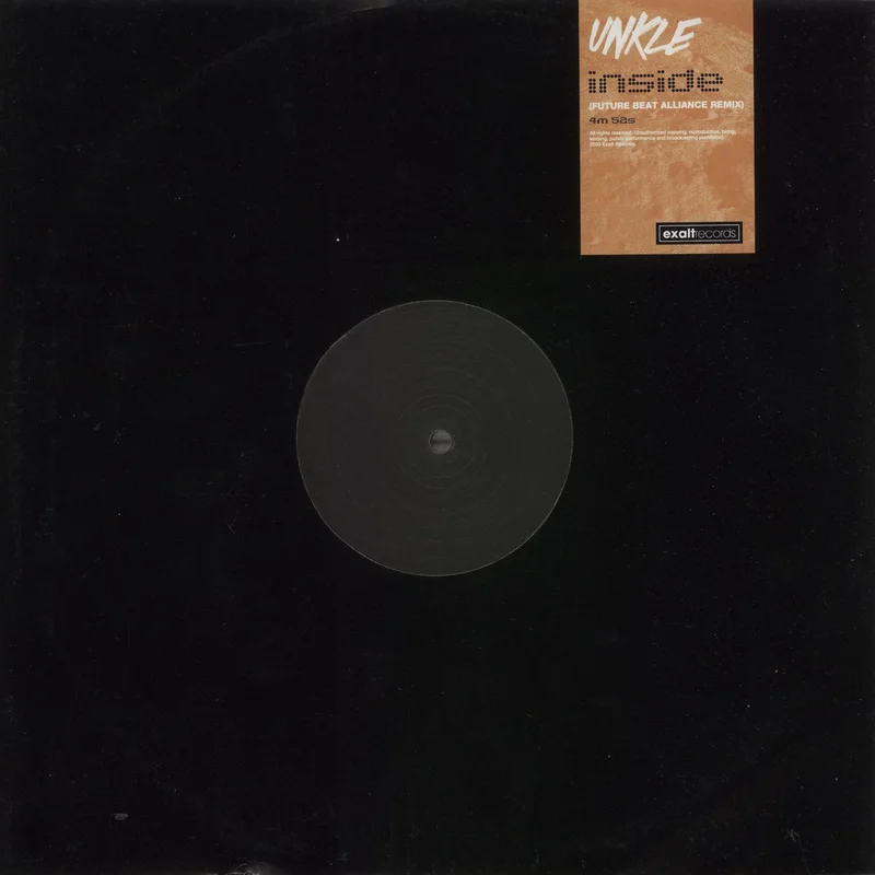 Unkle Inside (Future Beat Alliance Remix) - Sticker Sealed UK 12" vinyl